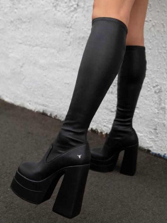 Windsor Smith Shoes - Windsor Smith knee high black boots